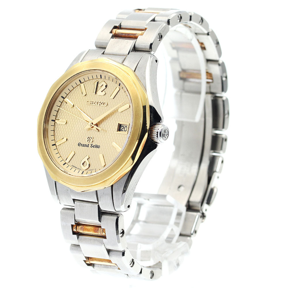 SEIKO Grand Seiko SBGX036/9F62-0A70 Date Gold Dial Quartz Men's Watch_886091