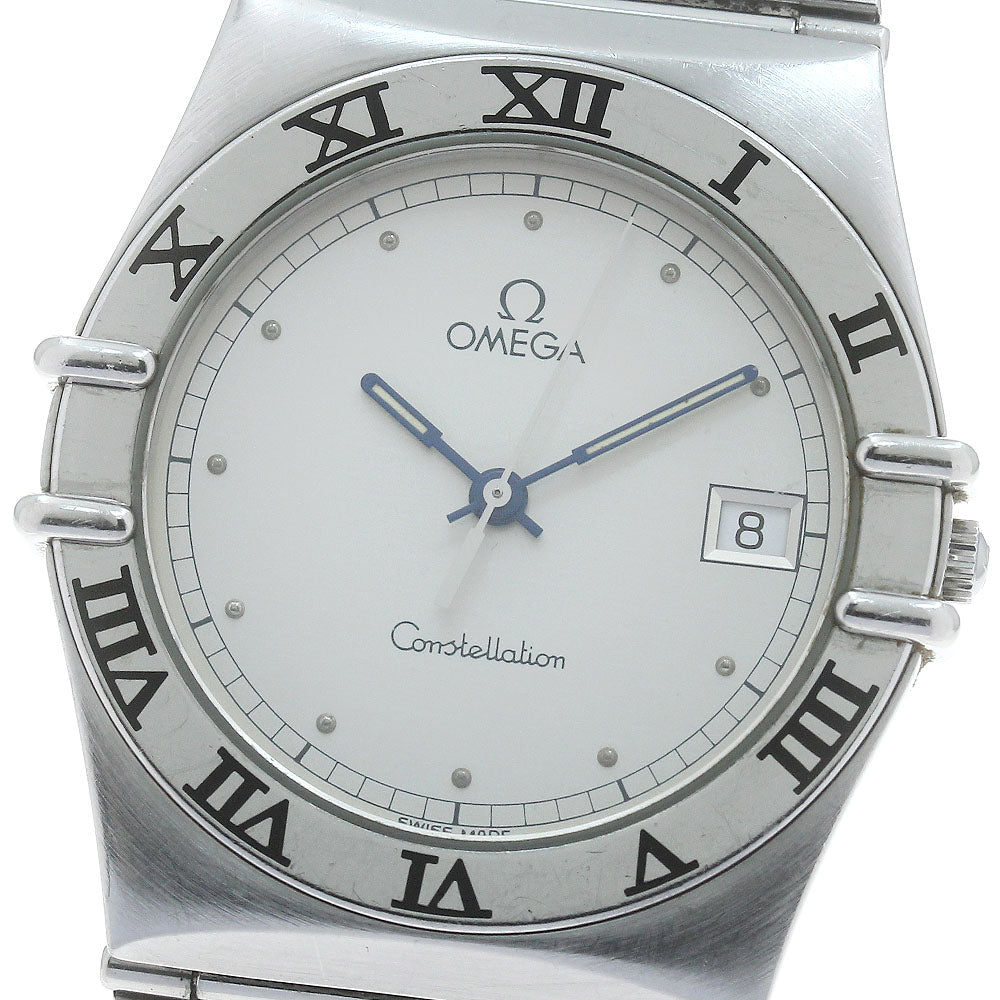 OMEGA Constellation Date Silver Dial Quartz Men's Watch_886411