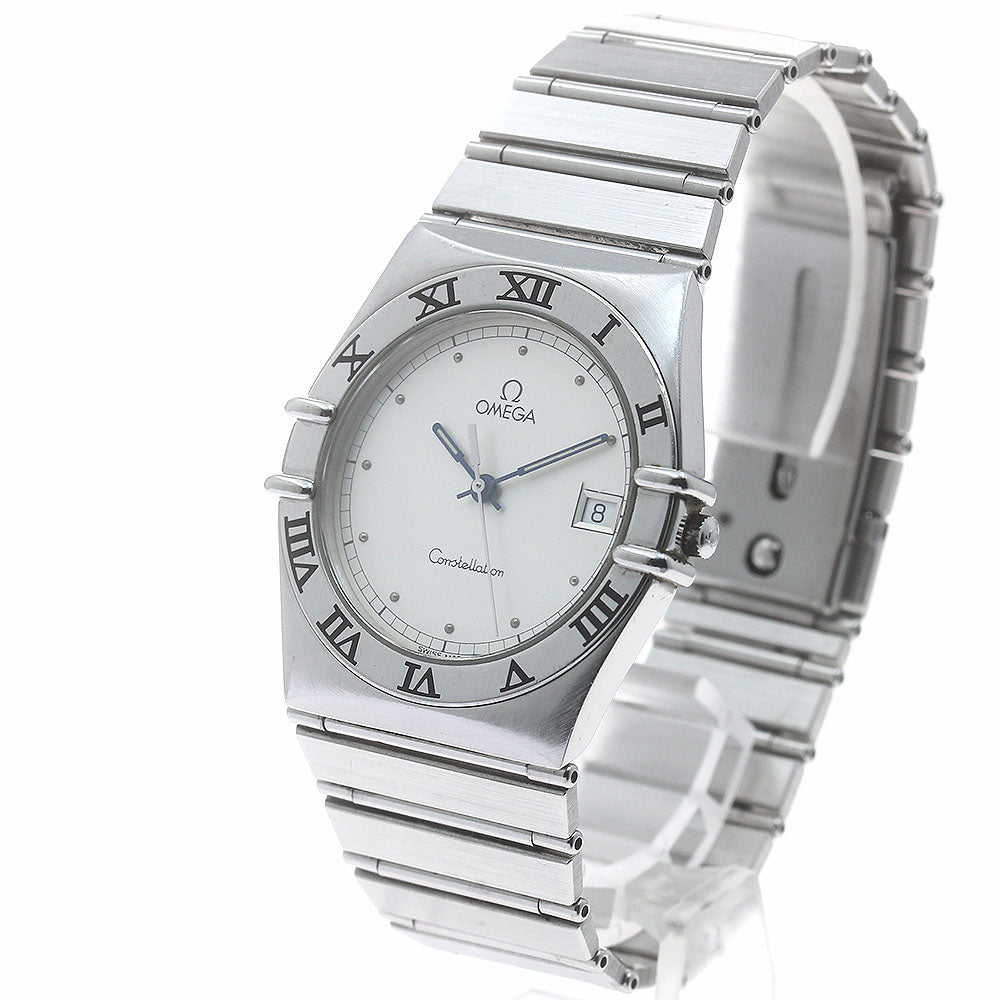 OMEGA Constellation Date Silver Dial Quartz Men's Watch_886411