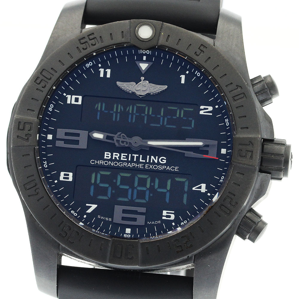 BREITLING Exo Space B55 Night Mission VB5510 black Dial Quartz Men's_886460