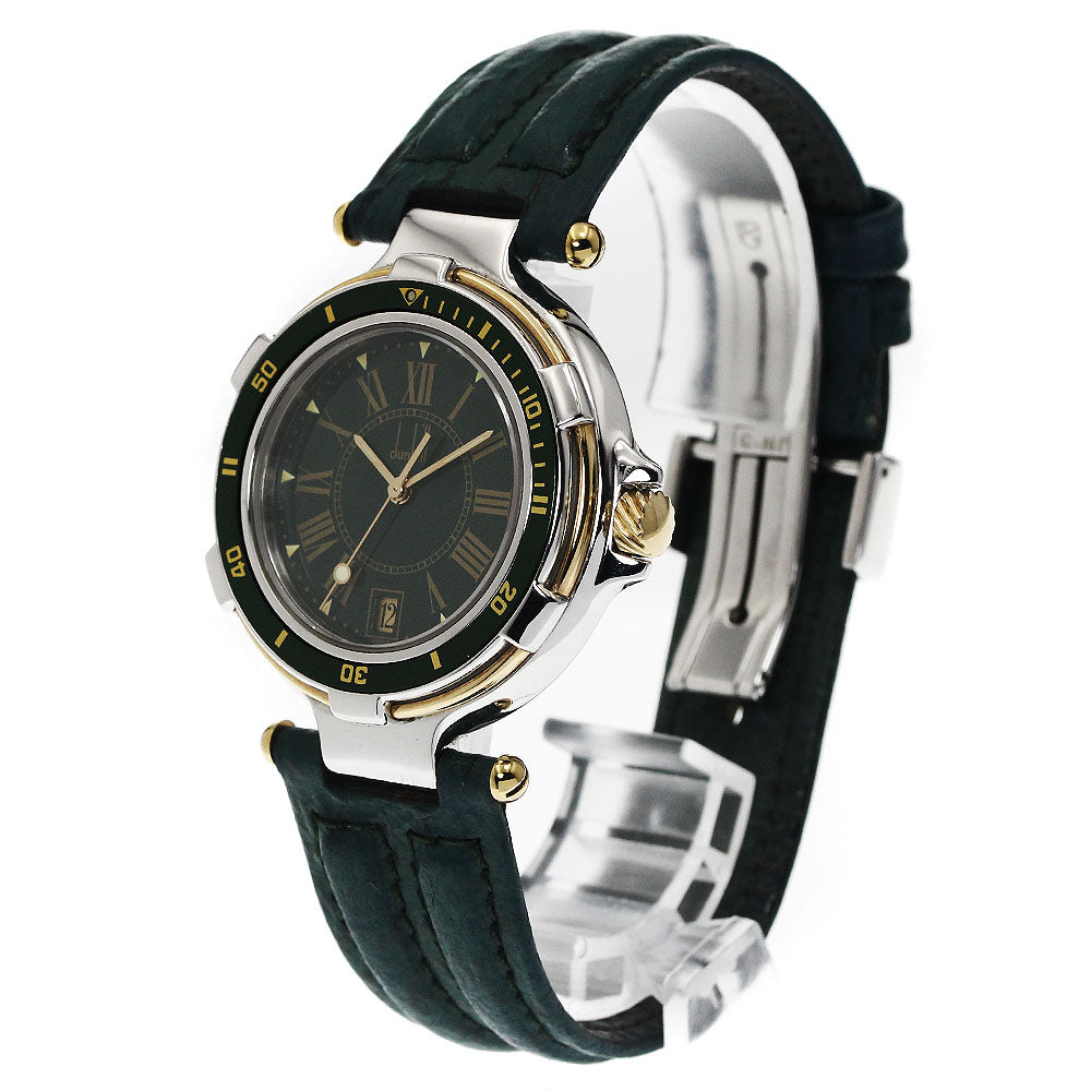 Dunhill Millennium diver Date Green Dial Quartz Men's Watch_886603
