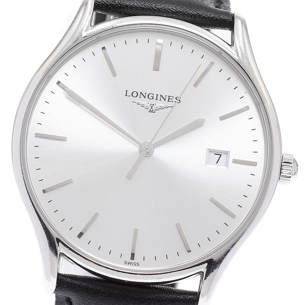 LONGINES Grand classic L4.859.4 Date Silver Dial Quartz Men's Watch_886928