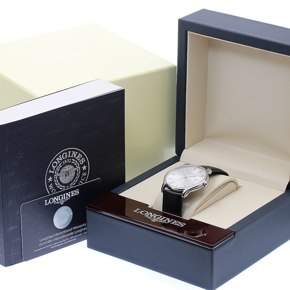 LONGINES Grand classic L4.859.4 Date Silver Dial Quartz Men's Watch_886928