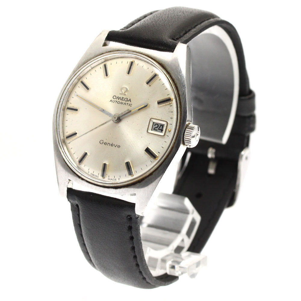 OMEGA Geneve 166.041 Cal.565 Date Silver Dial Automatic Men's Watch_887129