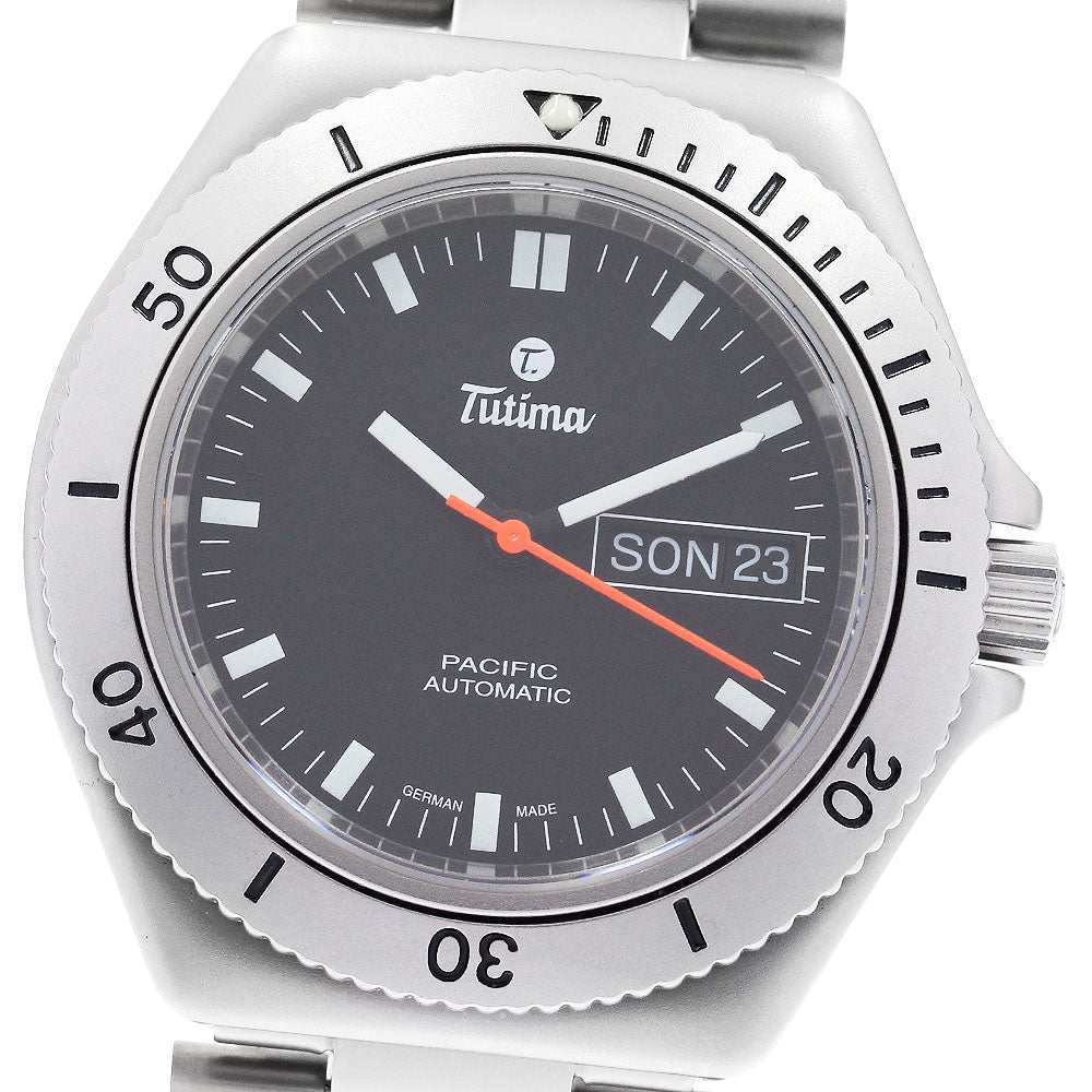 TUTIMA Pacific 670-01 Day date black Dial Automatic Men's Watch_887283