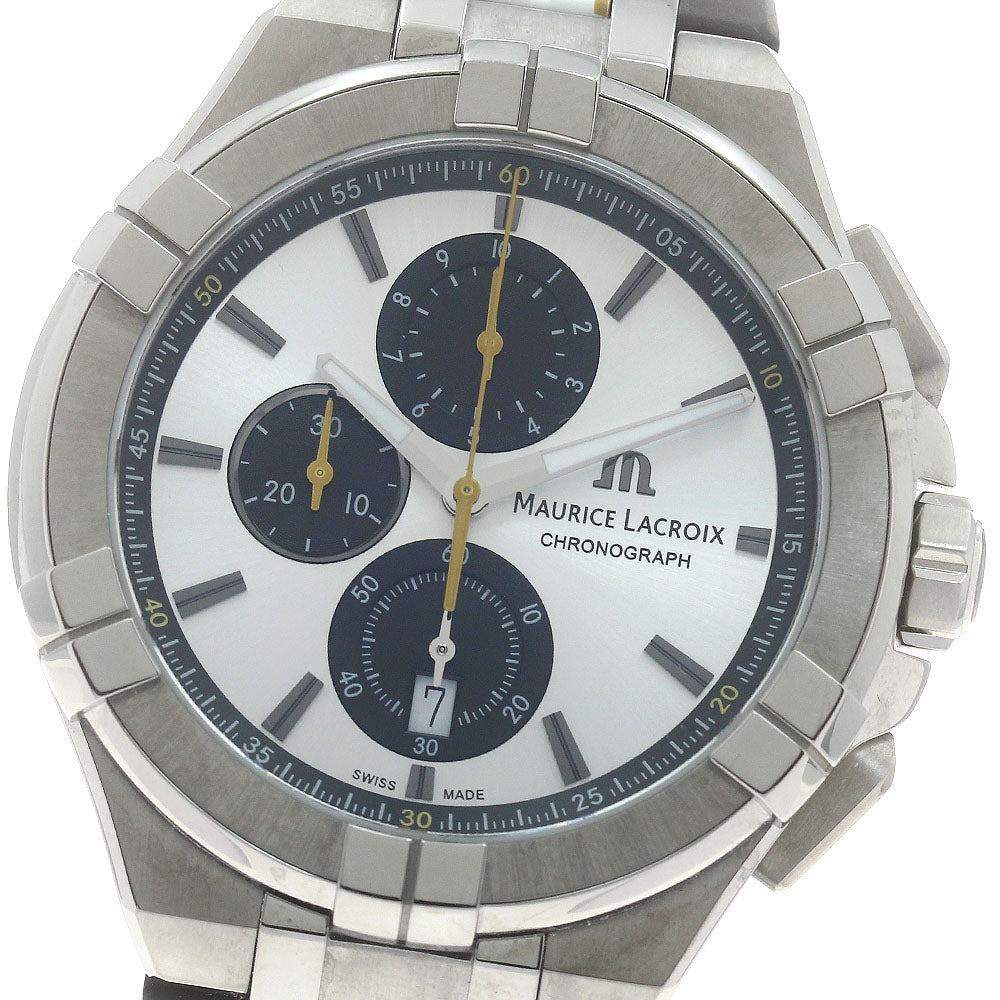 MAURICE LACROIX icon AI1018-TT030-130-K Chronograph Quartz Men's Watch_887383