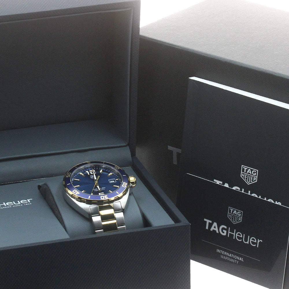 TAG HEUER Formula 1 WAZ1120 Date blue Dial Quartz Men's Watch_887456