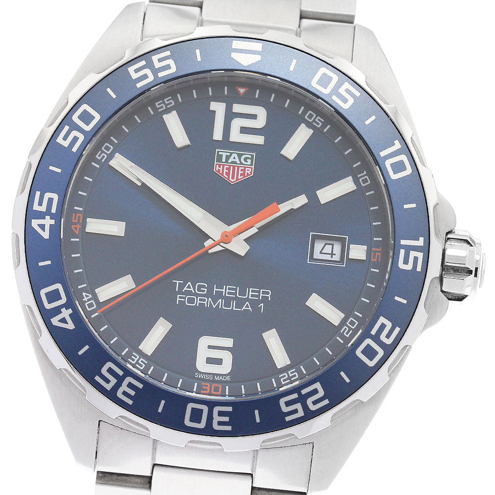 TAG HEUER Formula 1 WAZ1010 Date blue Dial Quartz Men's Watch_887485