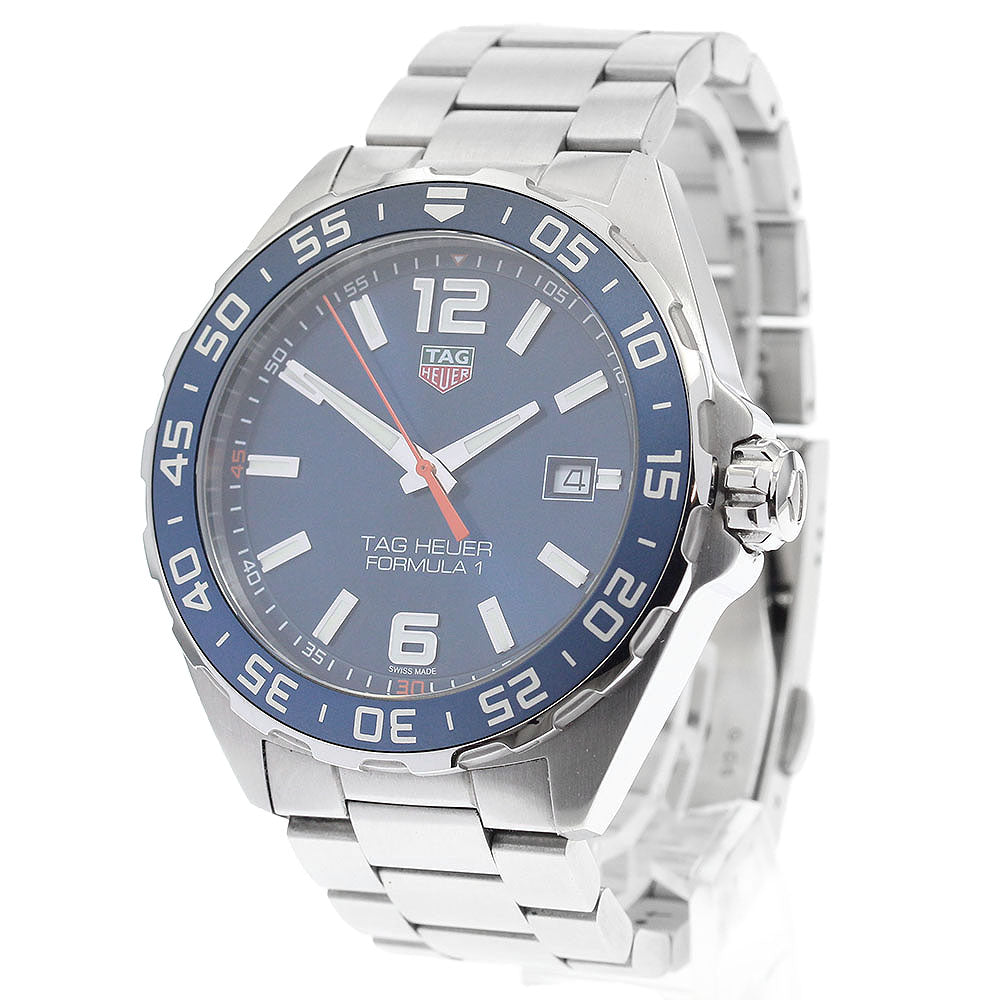 TAG HEUER Formula 1 WAZ1010 Date blue Dial Quartz Men's Watch_887485
