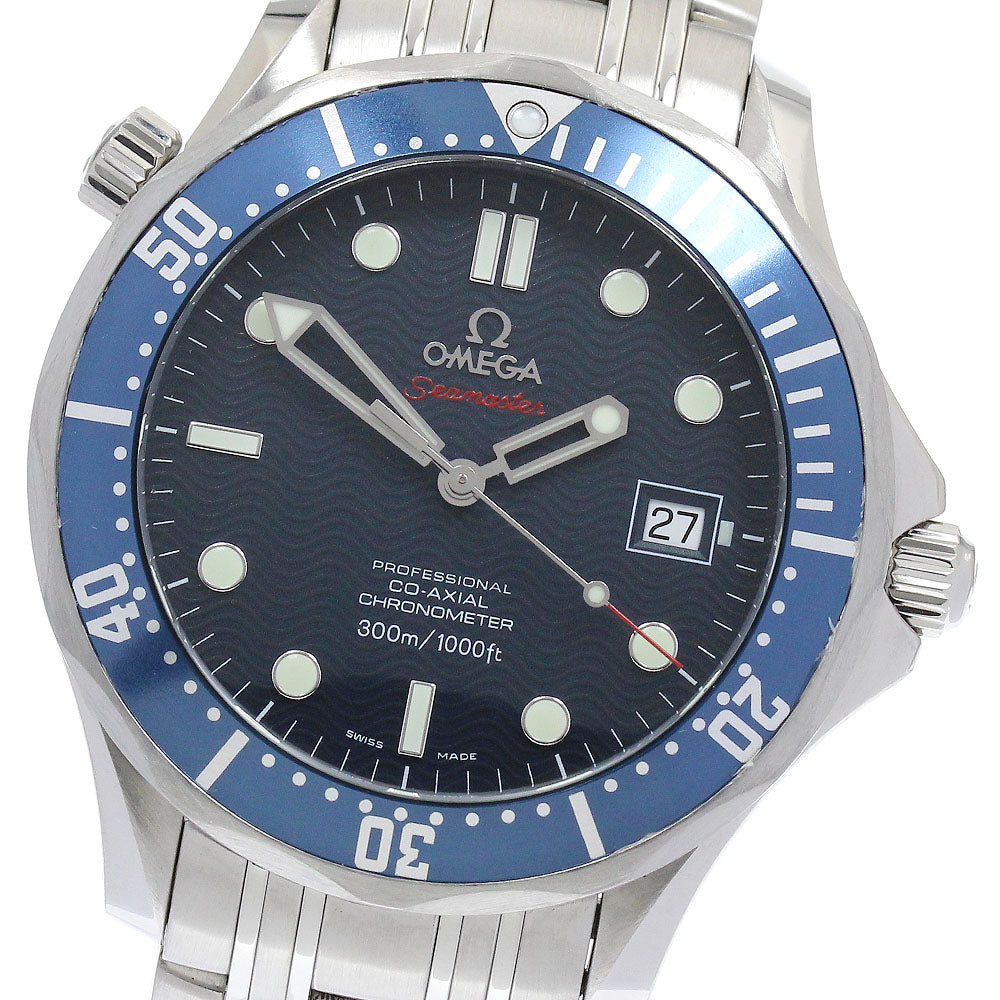 OMEGA Seamaster300 2220.80 Co-Axial Navy Dial Automatic Men's Watch_888049