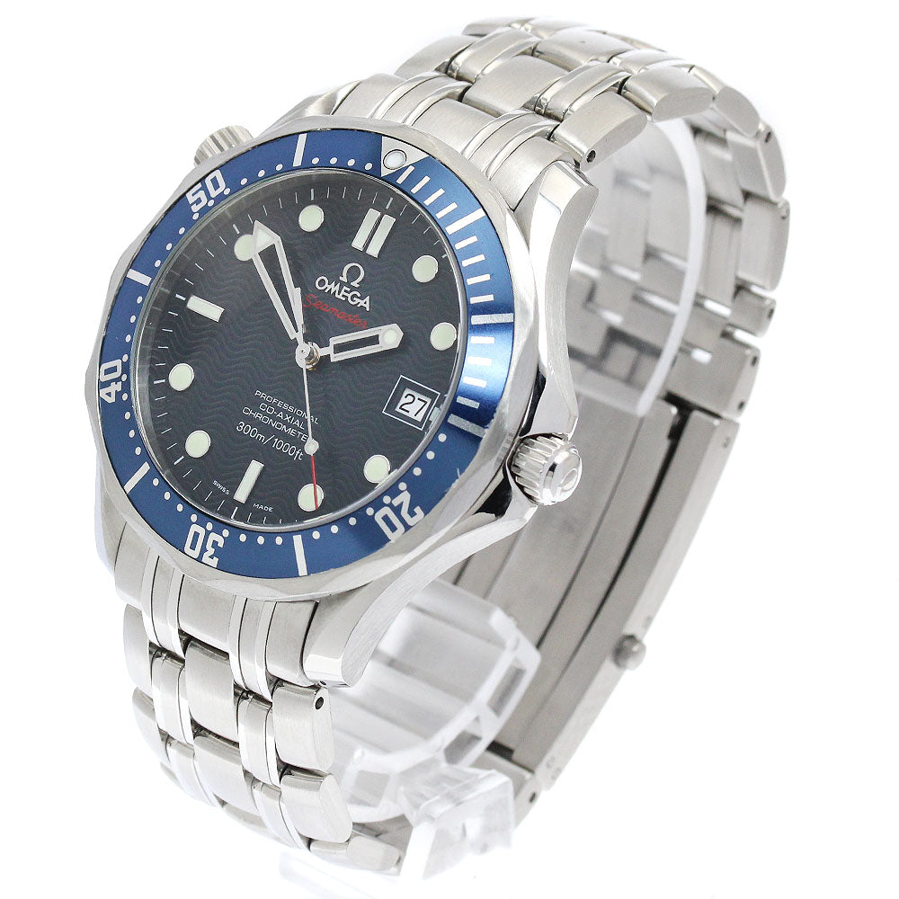 OMEGA Seamaster300 2220.80 Co-Axial Navy Dial Automatic Men's Watch_888049