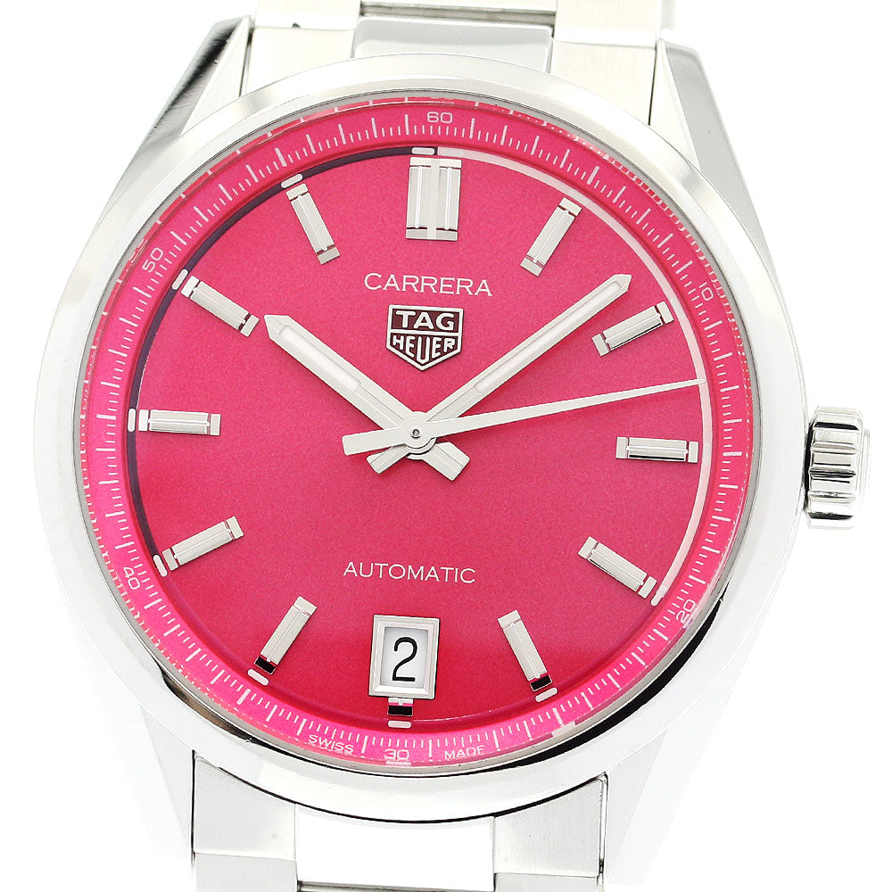 TAG HEUER Carrera WBN2313 Caliber 7 pink Dial Automatic Boy's Watch_888128