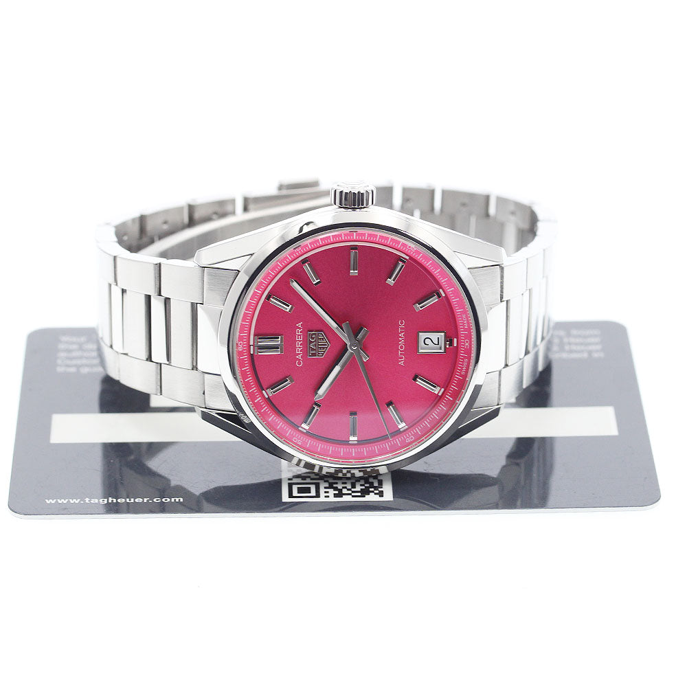 TAG HEUER Carrera WBN2313 Caliber 7 pink Dial Automatic Boy's Watch_888128