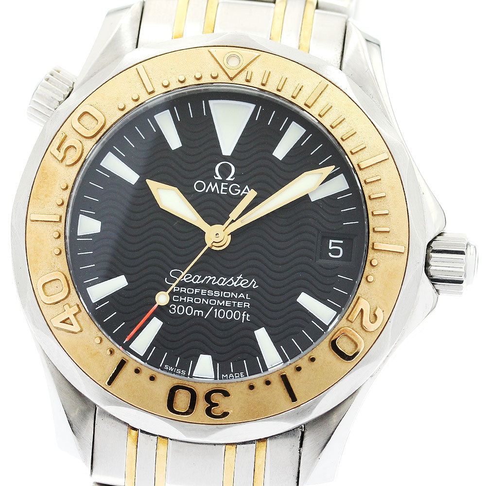 OMEGA Seamaster300 2453.50 Date black Dial Automatic Boy's Watch_888171