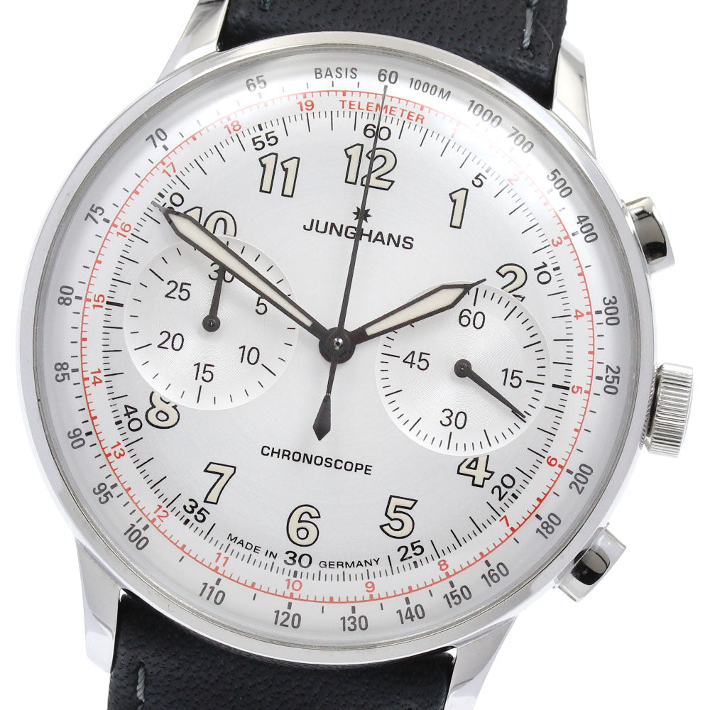 JUNGHANS Meister Telemeter 027/3380.00 Chronograph Automatic Men's Watch_888465
