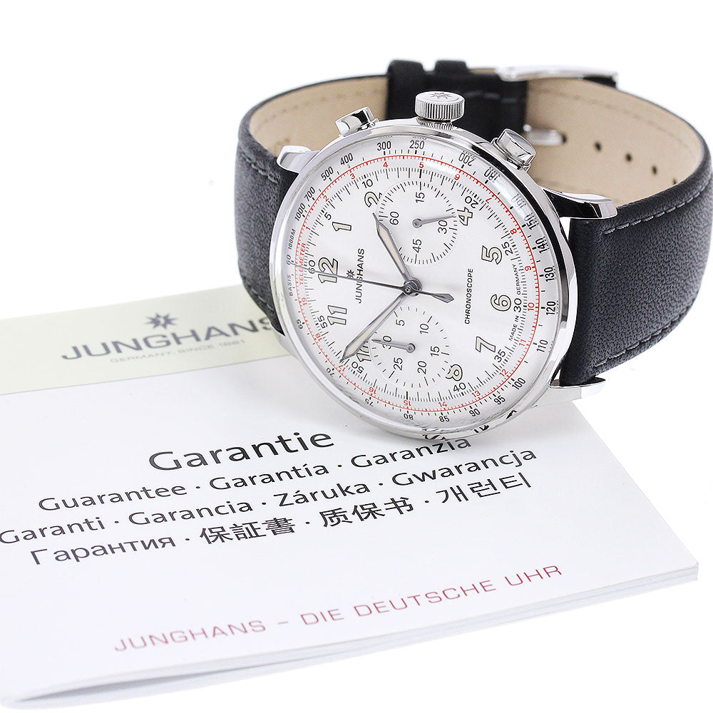 JUNGHANS Meister Telemeter 027/3380.00 Chronograph Automatic Men's Watch_888465