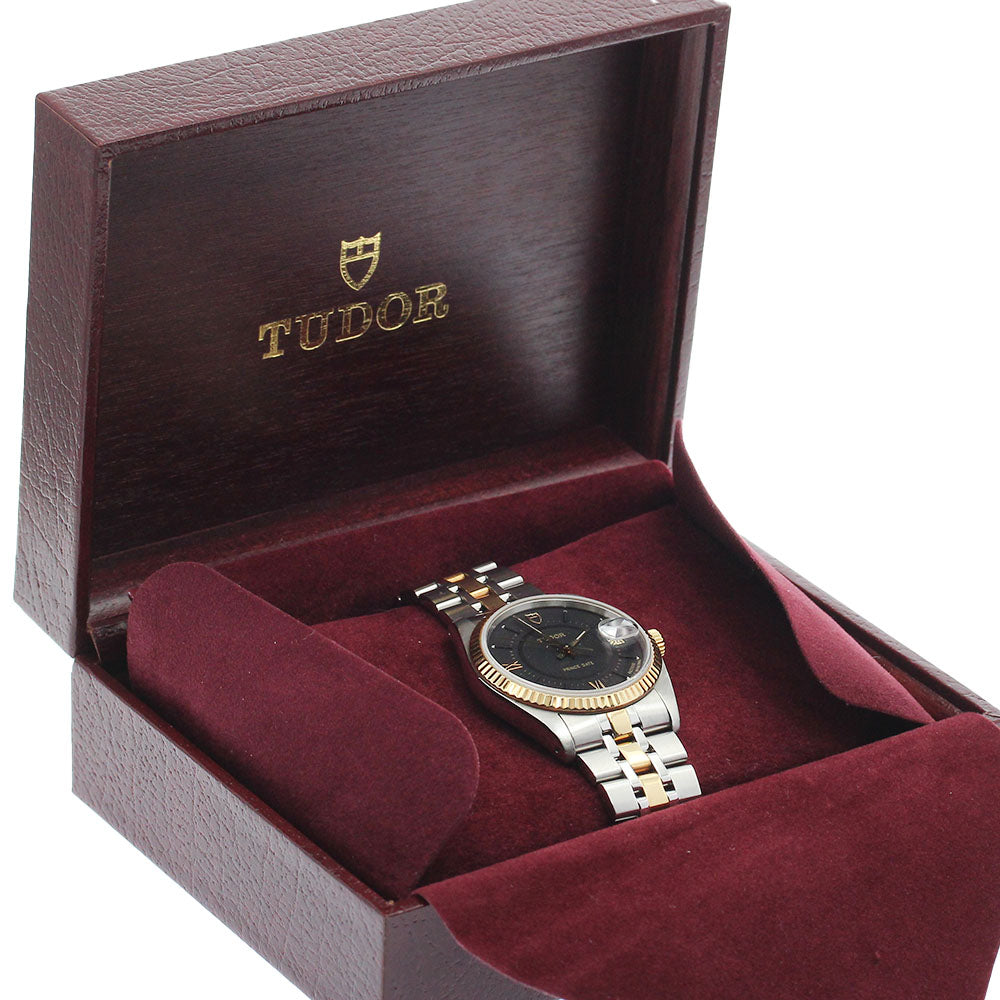 TUDOR Prince Date 8030 cal.2824-2 black Dial Automatic Men's Watch_888588