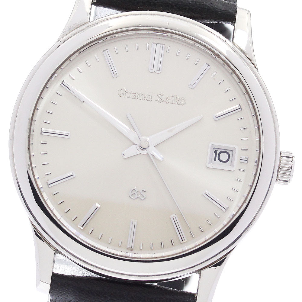 SEIKO Grand Seiko SBGS005/9587-7000 PT950 Silver Dial Quartz Men's Watch_888614