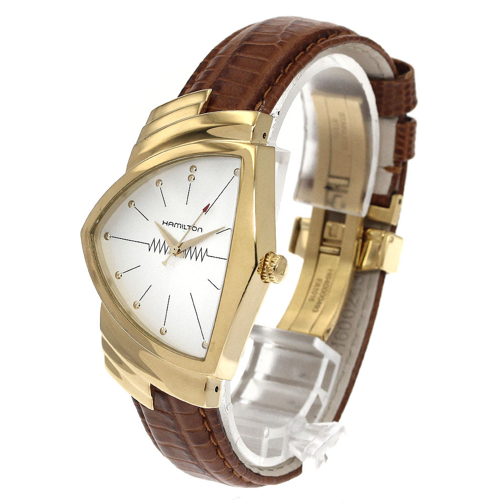 HAMILTON Ventura H243010 Silver Dial Quartz Men's Watch_888814