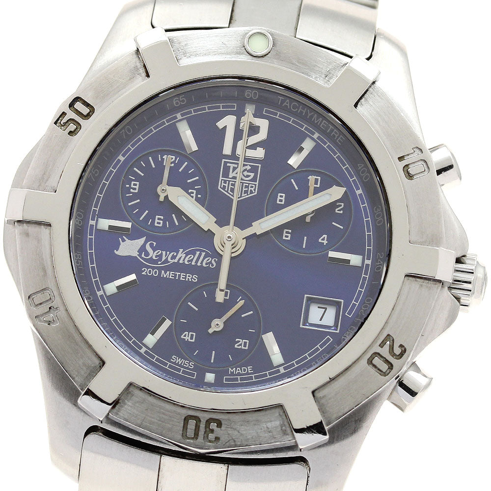 TAG HEUER 2000 Exclusive Seychelles Islands CN111D Quartz Men's Watch_889122