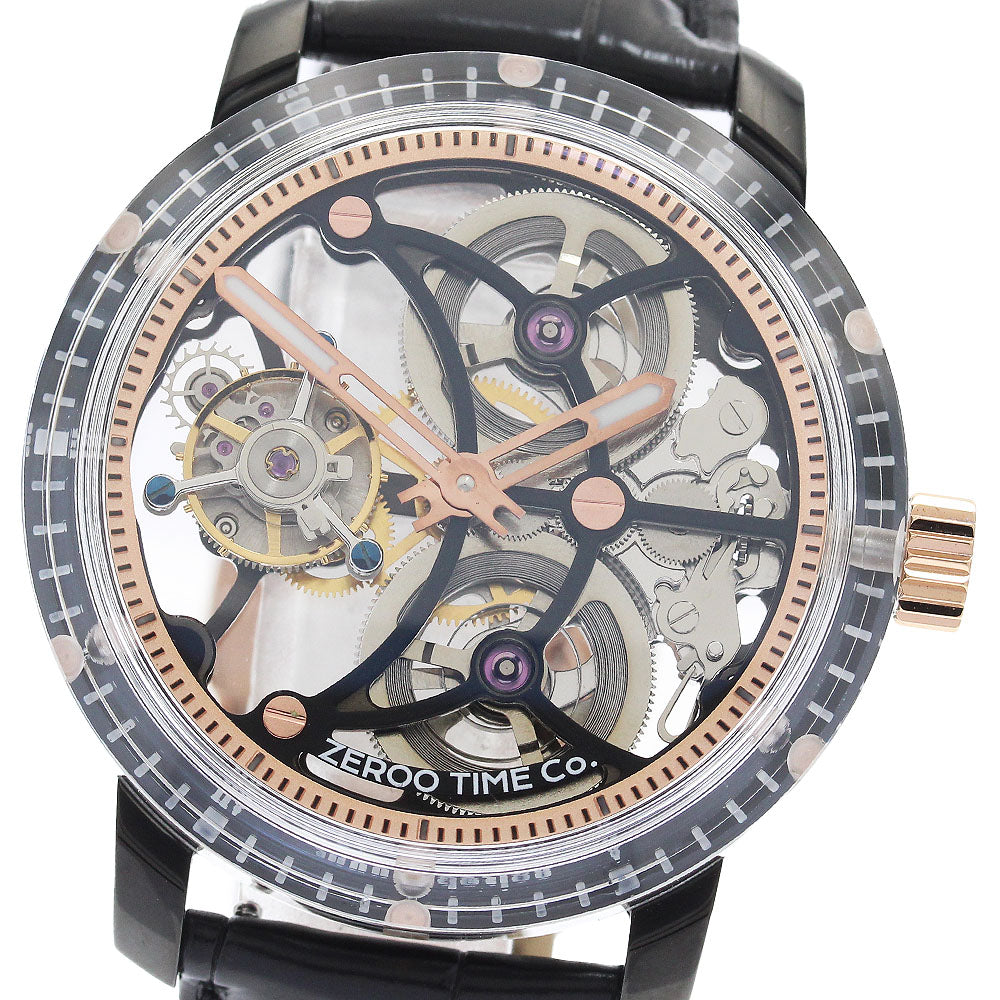 ZEROO T5 Archer ZT005SBR full skeleton skeleton Dial Hand Winding Men's Watch_889418