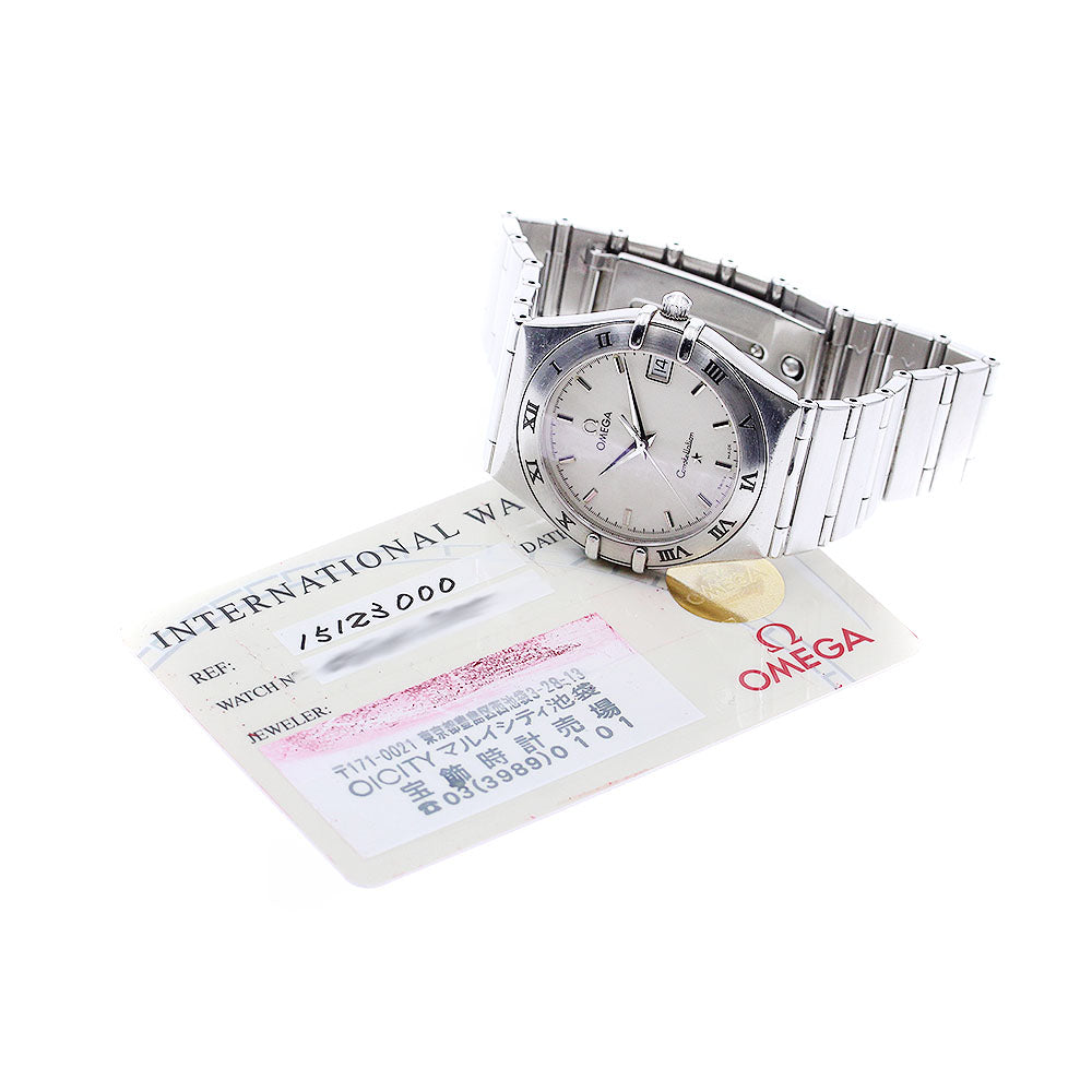 OMEGA Constellation 1512.30 Date Silver Dial Quartz Men's Watch_889593