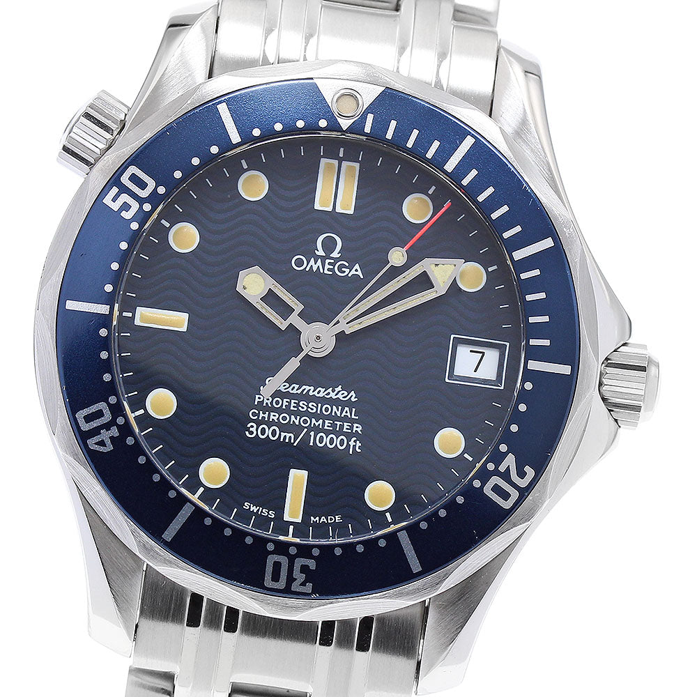 OMEGA Seamaster300 Date Navy Dial Automatic Boy's Watch_891050