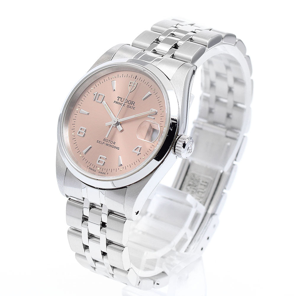 TUDOR Prince Date 72000 pink Dial Automatic Boy's Watch_891643