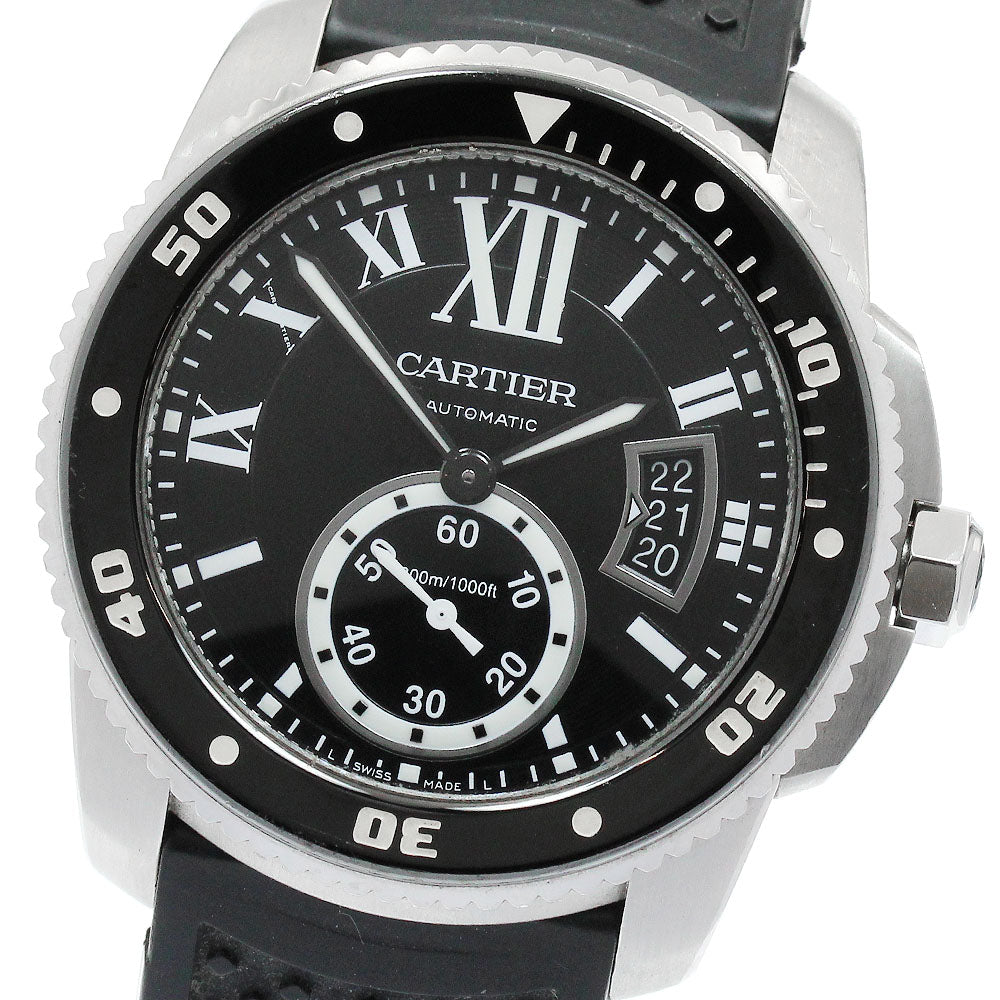 CARTIER Caliber de Cartier Diver W7100056 Automatic Men's Watch_892245