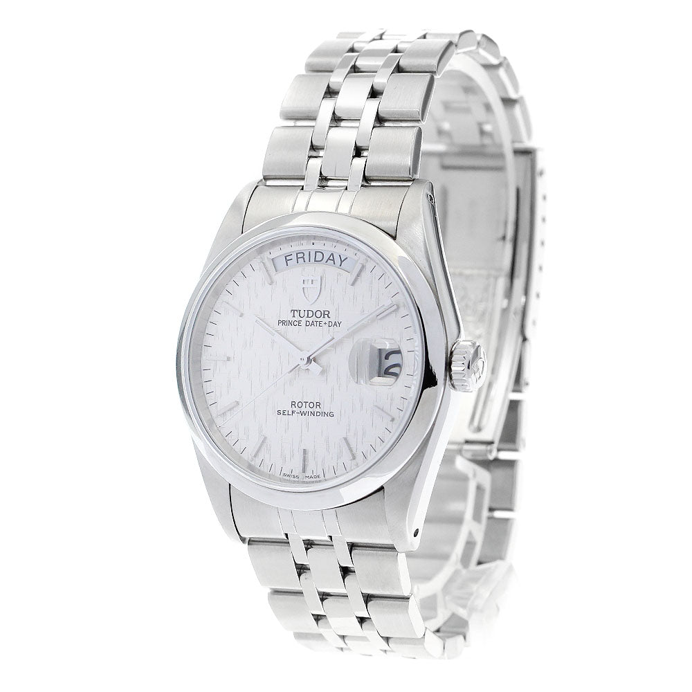 TUDOR Prince Date Day 76200 Silver Dial Automatic Boy's Watch_893700
