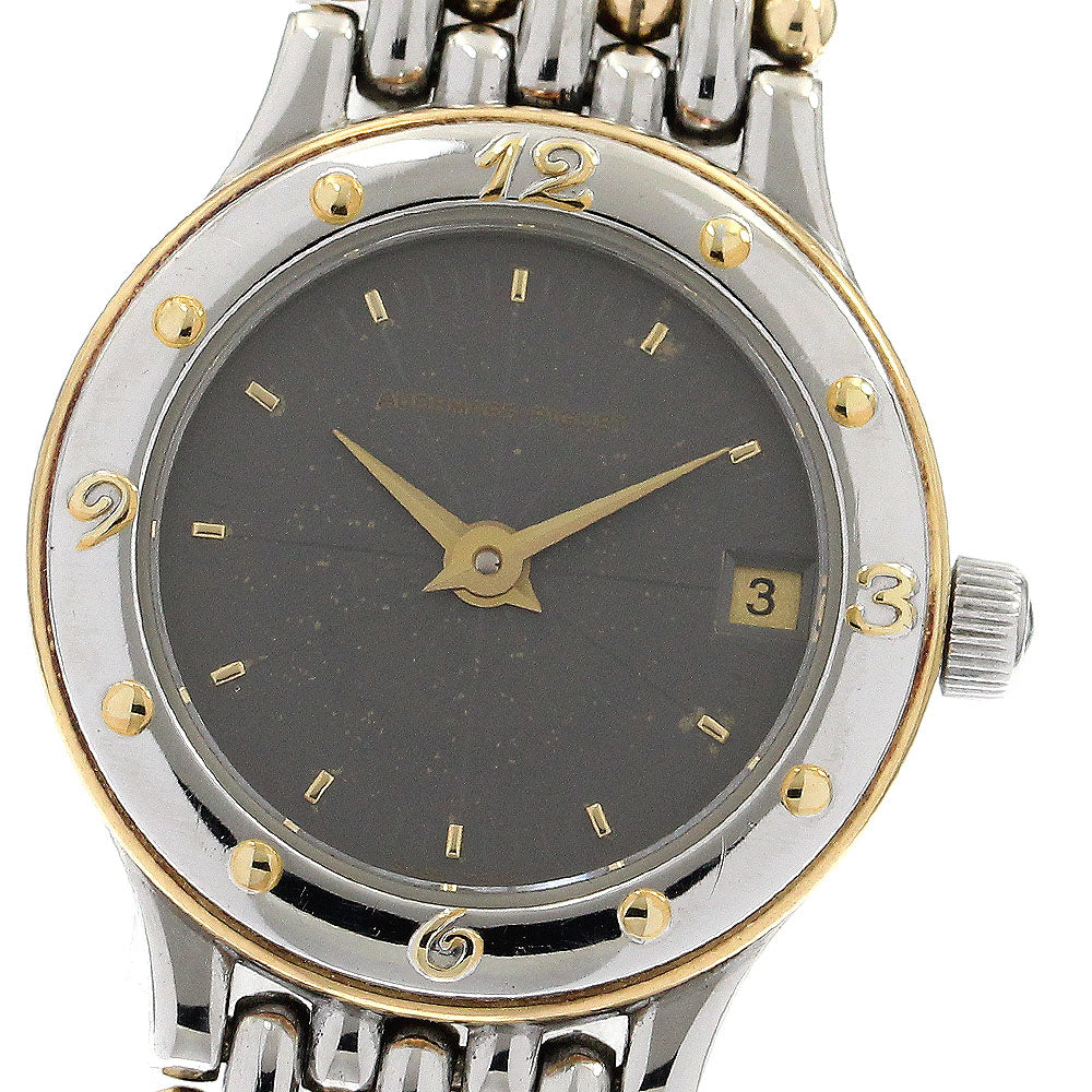 AUDEMARS PIGUET Meridian YG2 tone gray Dial Quartz Ladies Watch_896419