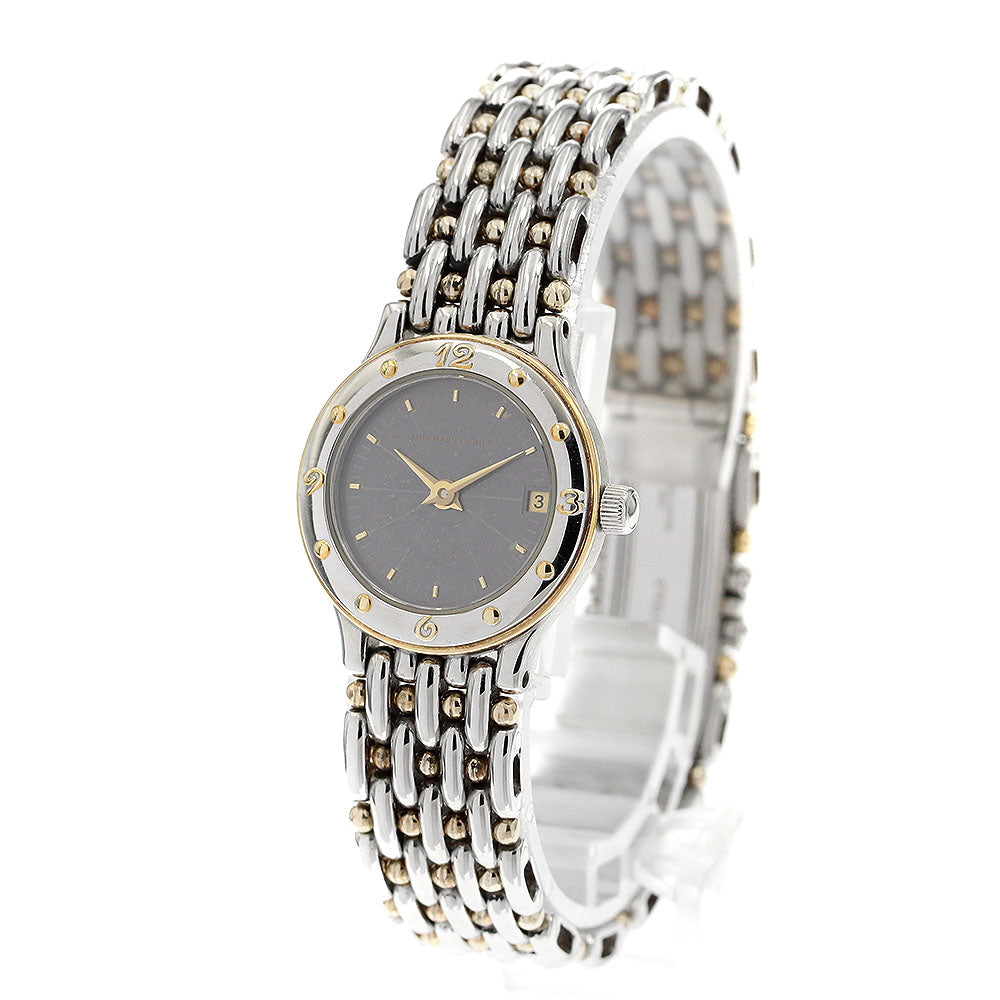 AUDEMARS PIGUET Meridian YG2 tone gray Dial Quartz Ladies Watch_896419