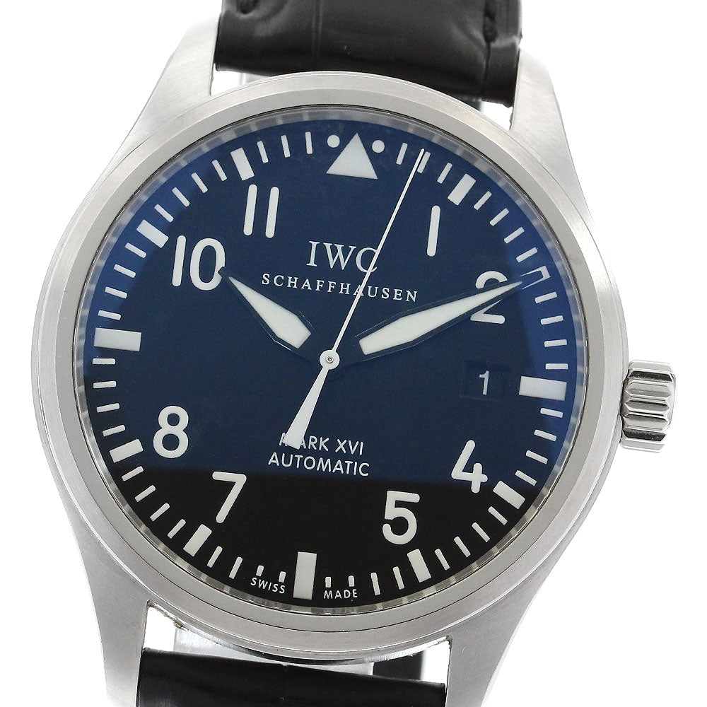 IWC SCHAFFHAUSEN Pilot's watch mark XVI IW325501 Date black Dial Automatic Men's Watch_897084