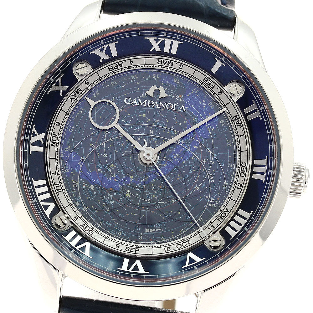 CITIZEN Campanola Cosmo Sign AO1030-09L/4394-T025731 blue Dial Quartz Men's Watch_897383