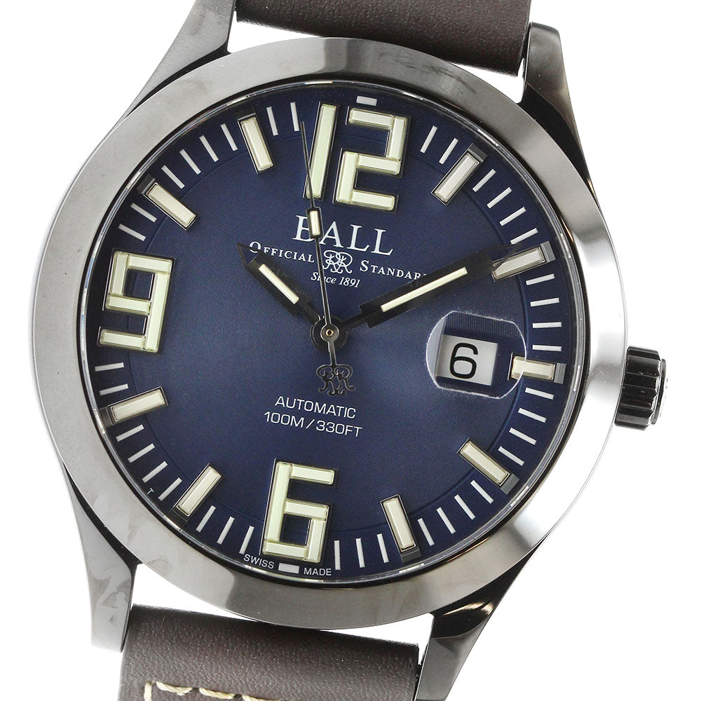 BALLWATCH Engineer III Dreamer TiC NM2028C-LBR20-BE Navy Dial AT Men's_899235