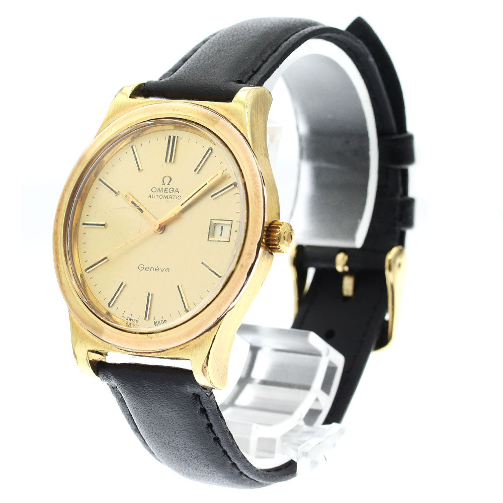 OMEGA Geneve 166 0168 Cal.1012 gold Dial Automatic Men's Watch_900478