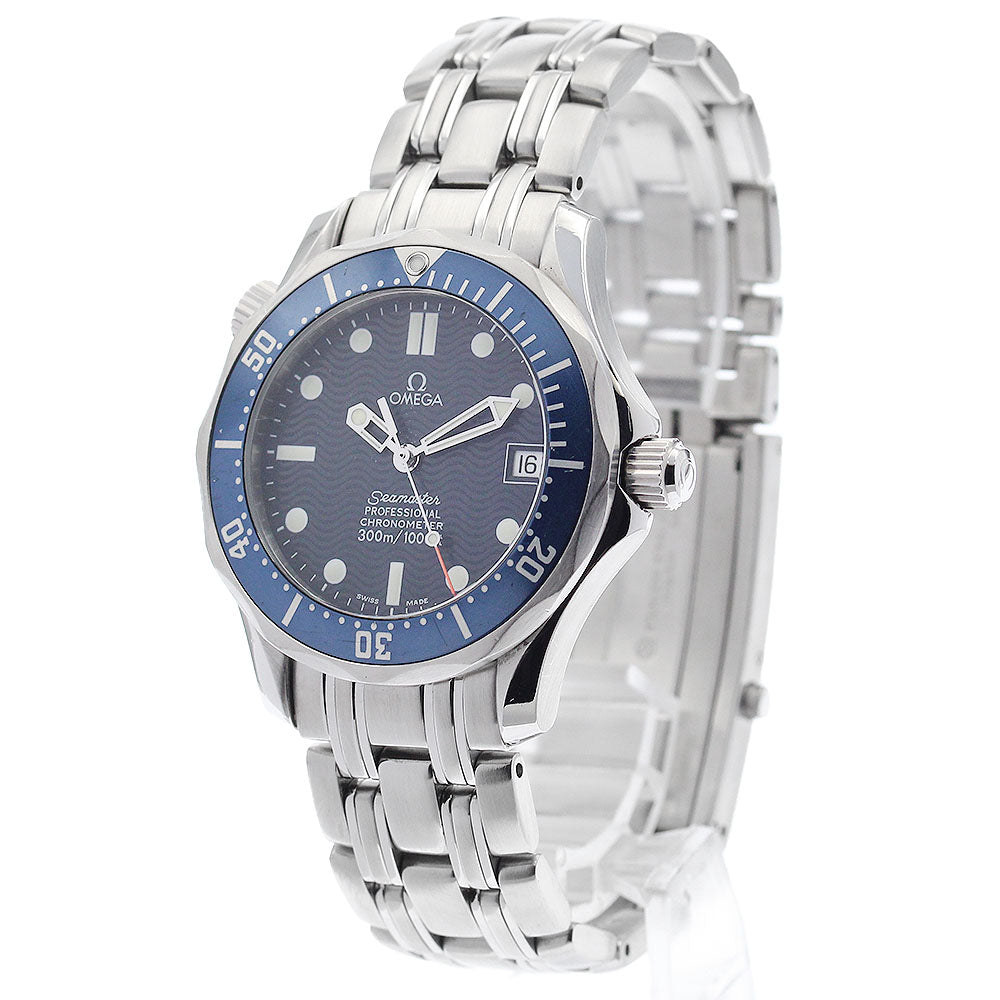 OMEGA Seamaster300 2551.80 Date Navy Dial Automatic Boy's Watch_900753