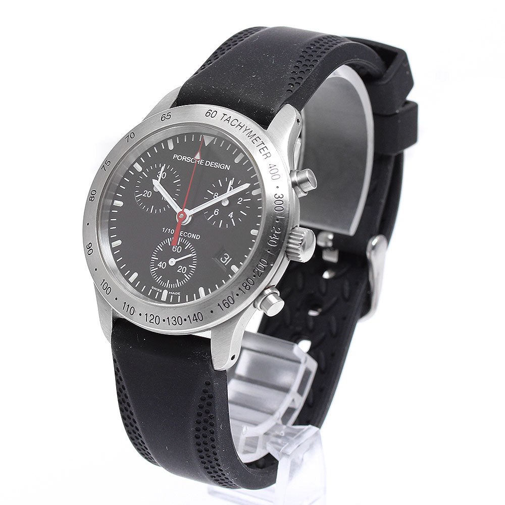 Porsche Design 6600.41 Date Chronograph black Dial Quartz Men's Watch_903602