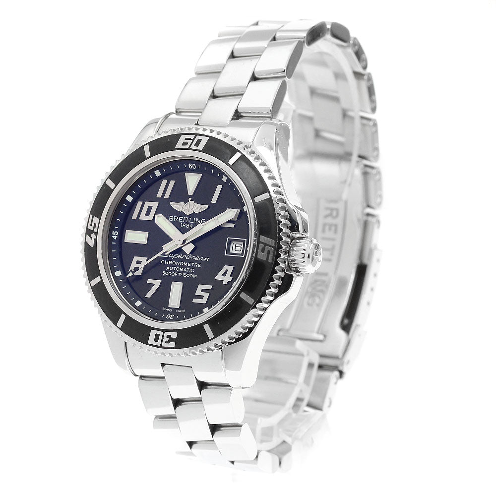 BREITLING Super Ocean 42 A17364 Date black Dial Automatic Men's Watch_907019