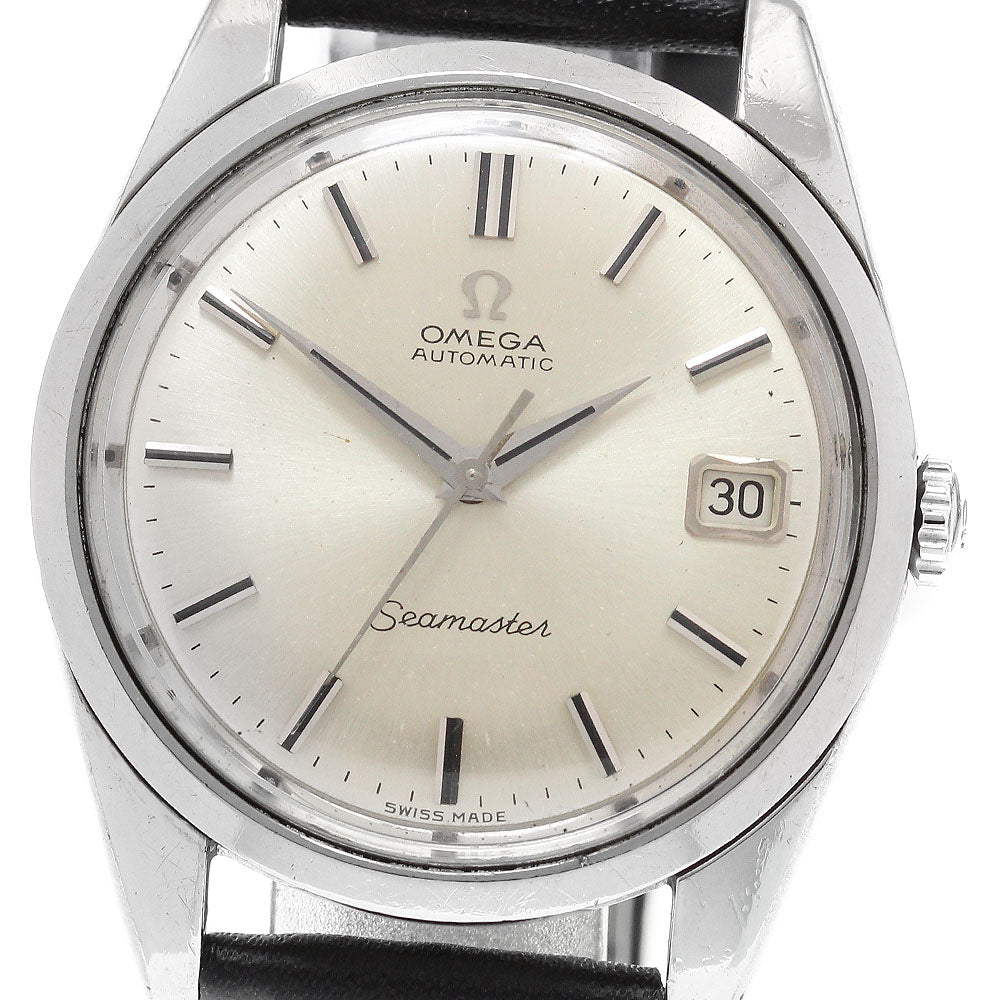 OMEGA Seamaster 166010 Date cal.565 Silver Dial Automatic Men's Watch_915356