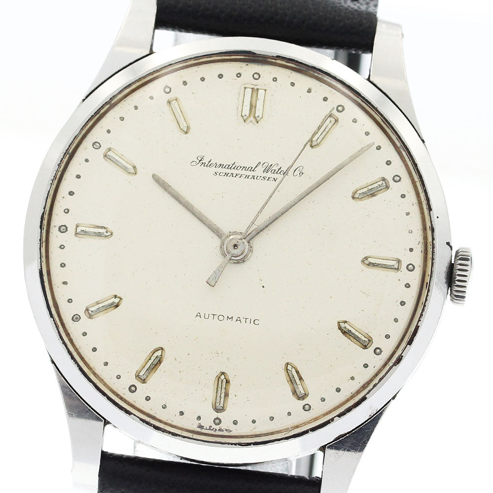 IWC SCHAFFHAUSEN Cal.852 Vintage Silver Dial Automatic Men's Watch_916232