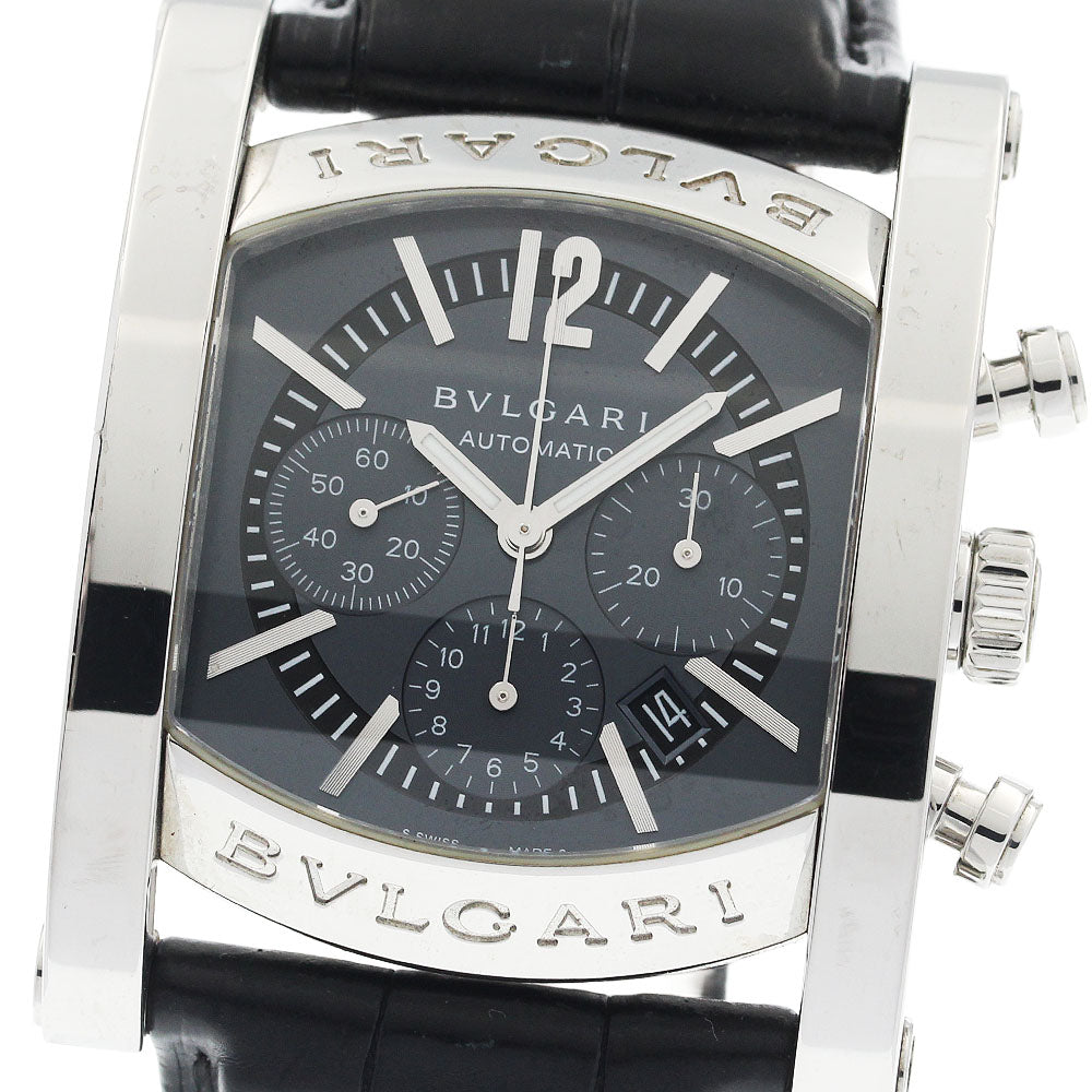 公式】CLOSER｜ブルガリ BVLGARI AA44SCH アショーマ クロノグラフ