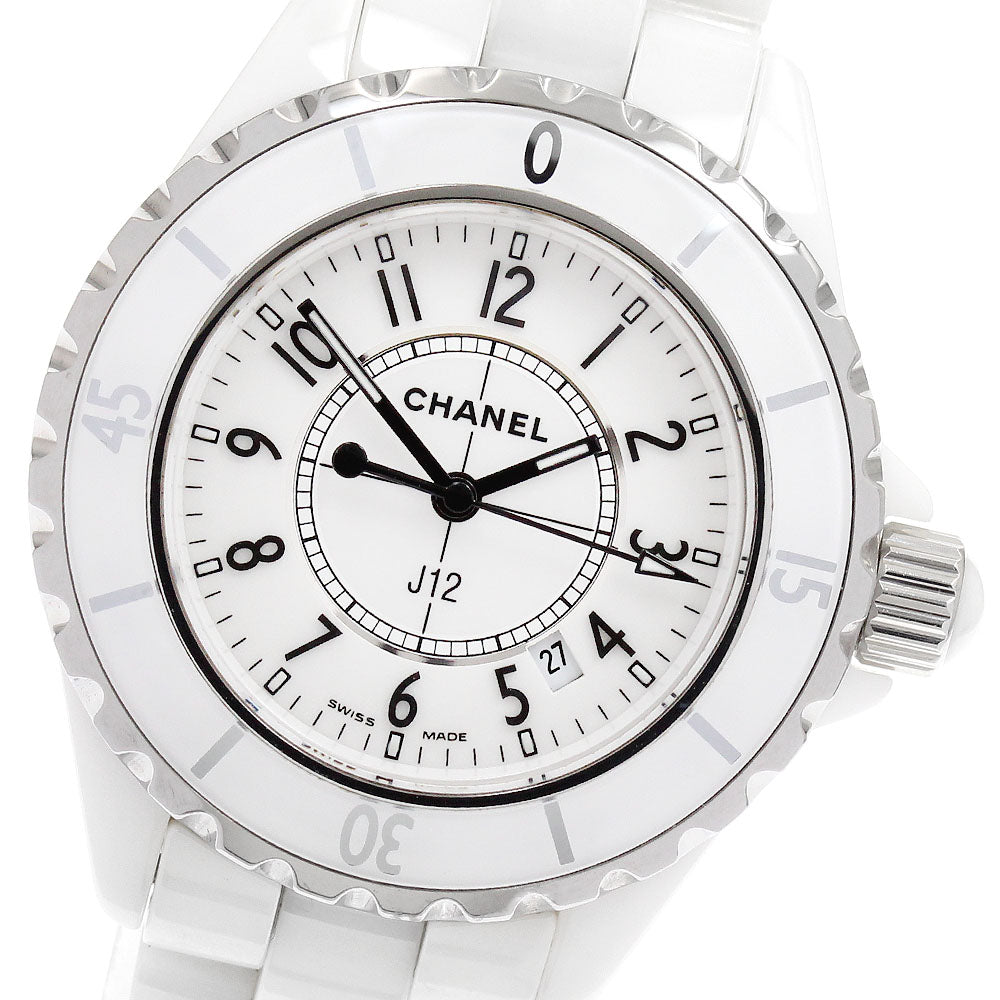 公式】CLOSER｜シャネル CHANEL H0968 J12 33mm 白セラミック デイト