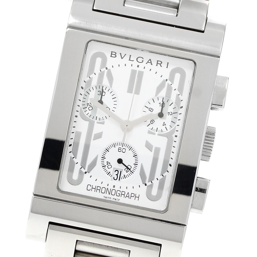 公式】CLOSER｜ブルガリ BVLGARI RTC49S レッタンゴロ デイト クロノ