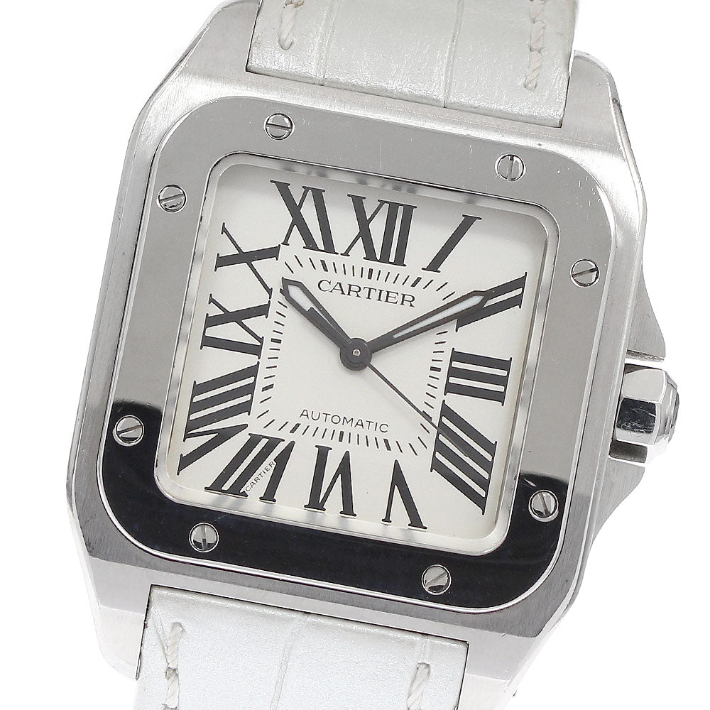 公式】CLOSER｜カルティエ CARTIER W20126X8 サントス100 MM 自動巻き