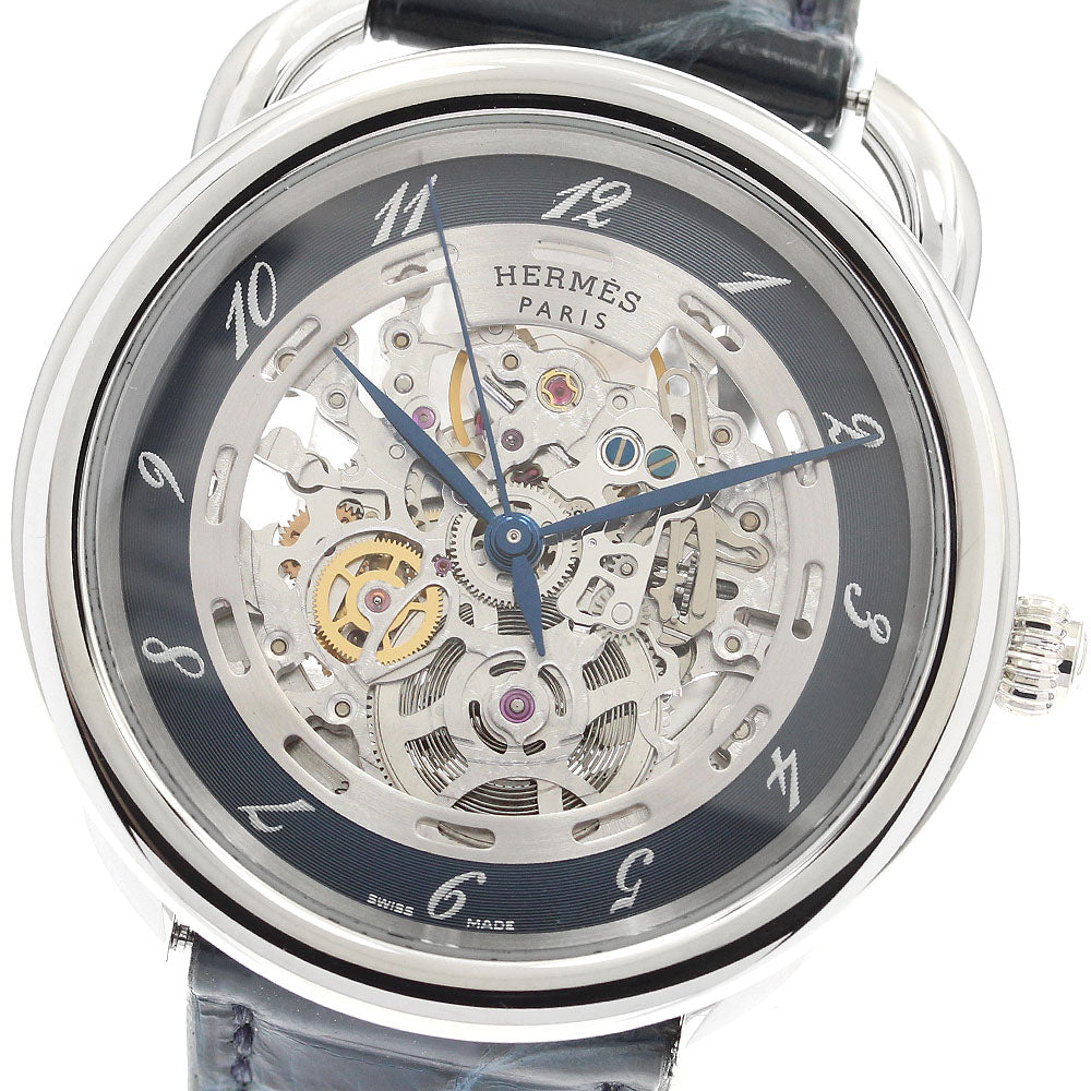 HERMES 自動巻き時計 スケルトン 公式】CLOSER｜エルメス HERMES AR6.710a アルソー スケルトン 自動