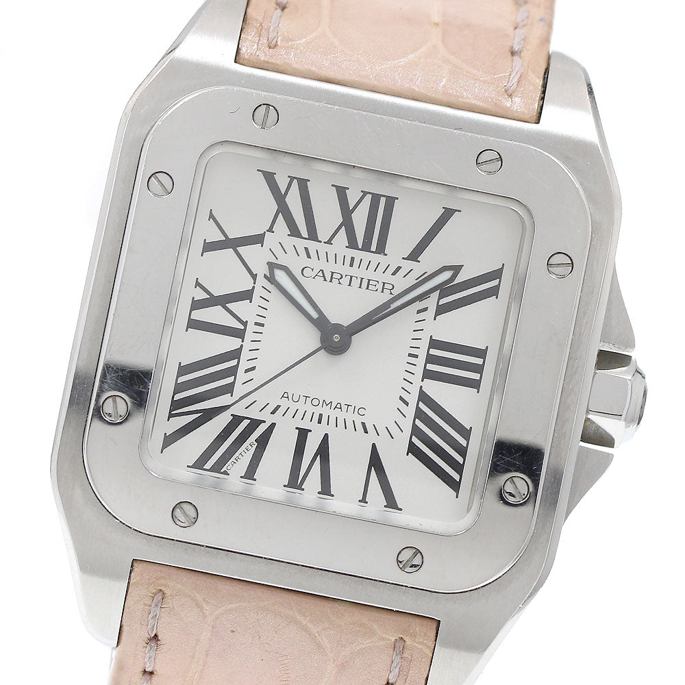公式】CLOSER｜カルティエ CARTIER W20106X8 サントス100 MM 自動巻き
