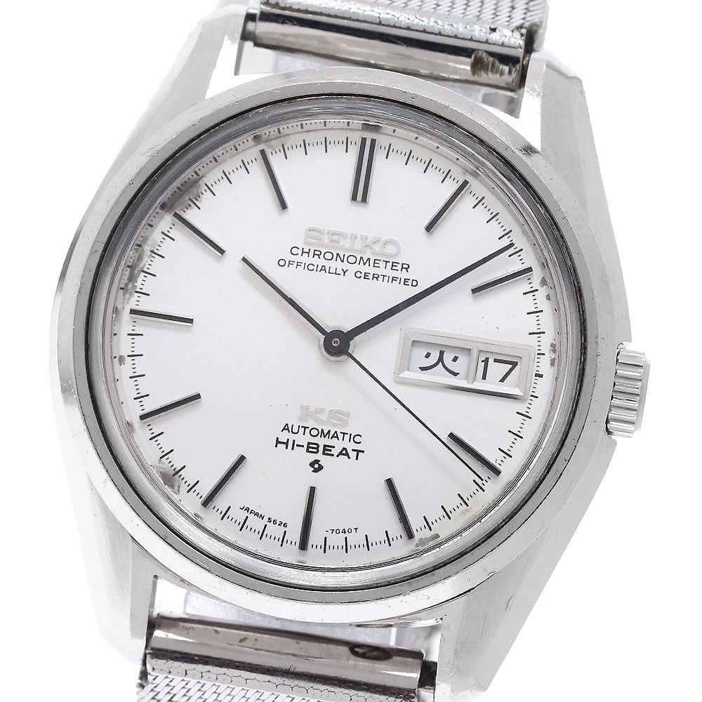 ビ*ケ様 稼働 KING SEIKO 5626-7040 自動巻 KS デイデイ 公式】CLOSER｜セイコー SEIKO 5626-7040 KS キングセイコー