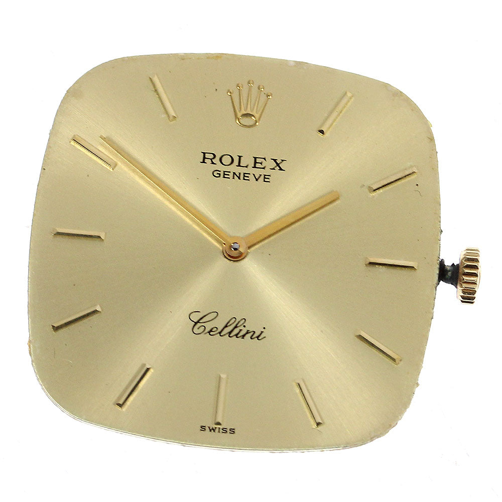 ROLEX Cellini Movement Cal.1601 gold Dial Hand Winding Men's Watch_A-243