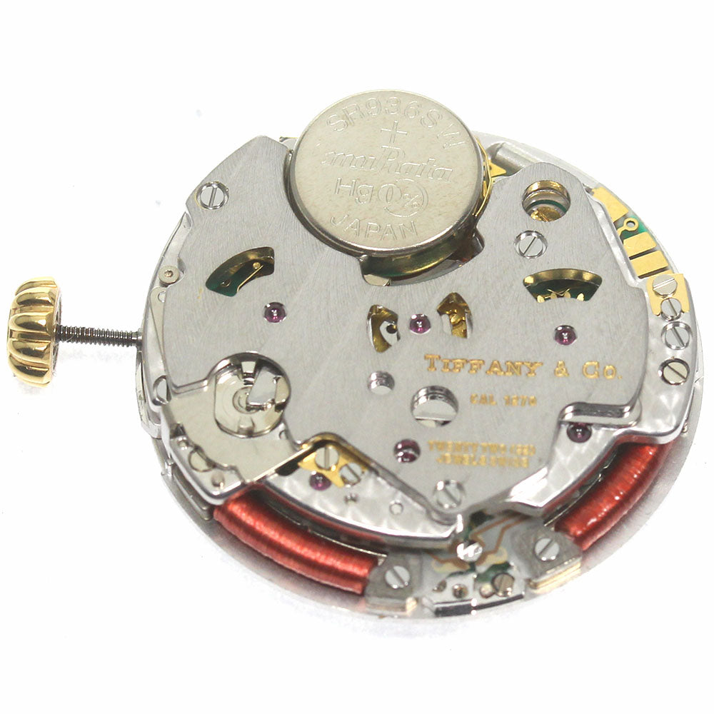 TIFFANY&Co. Cal.1270 Chronograph Movement white Dial Quartz Men's Watch_D-65